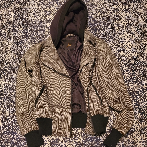 Anthropologie - Jack - Moto Sweater Jacket - Picture 1 of 11